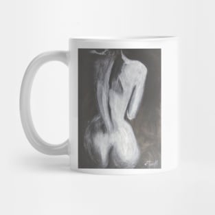 Shadow Figure 1 - Female Nude Mug